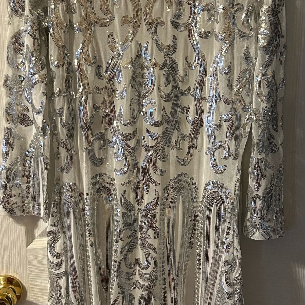 PROMLINK Sequin Cardigans Duster Sparkly Blazer Jacket